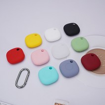 삼성 갤럭시 스마트 플러스 태그 위치추적기 보호 케이스 키링 악세사리, 화이트