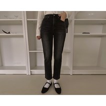[리리앤코] 이플루온 기모 스판 히든밴딩 팬츠 청바지