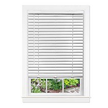 Achim Home Furnishings White Cordless GII Luna 2” Vinyl Venetian Blind 35” x 64”, 1
