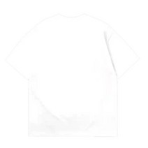 면반팔티셔츠 순 여성 2023 년 여름 와이드 루즈핏 아메카지스타일 클래식 드렌드 상의 남자 4998631643, 화이트 222 M