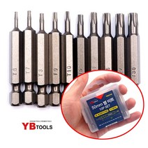YBT 별비트 세트 10PCS 육각 T6~T30 50mm 별빗트 별렌치 셋트