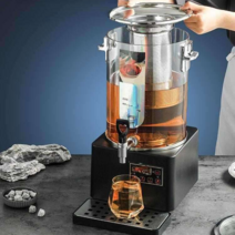 건강원 중탕기 업소용 한의원 한약 추출기 약재 전기, 30L 블랙