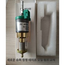 이동식 펌프 무시동히터 12V 온풍기 가정용 캠핑 기본 장착 겸용 차량용, 골드 슈퍼 무음 오일 펌프 교체