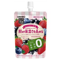 일본 오리히로 곤약 젤리 130g 8개입 베리 후르츠 맛