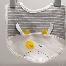 [아가방] 코코 턱받이01O084201 음매~ 귀여운 소패턴!! 완전 깜찍한!! 원단 좋은