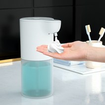 1+1 자동센서 손세정기 거품비누 핸드워시 충전식 디스펜서, 디스펜서 350ml+600ml(2개)
