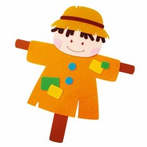 가을 펠트소품 허수아비 (교실 학급 환경 미화 게시판 꾸미기), 상세페이지 참조, 상세페이지 참조