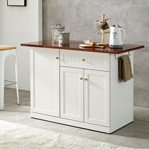 마가렛 멀바우 주방수납장 1000 수납장 렌지대 홈바, 화이트