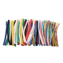 실리콘튜브 투명수축튜브 140pcs 축소 폴리올레핀 모듬 열 수축 튜브 와이어 케이블 절연 슬리브 세트 2:1, 01 140pcs