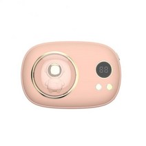 손난로 핫팩 미니 핸드 워머 사랑스러운 디지털 디스플레이 2 위치 조정 빠른 가열 USB 충전식 겨울 선물 포켓 전기 히터, 3.A3 5200mA