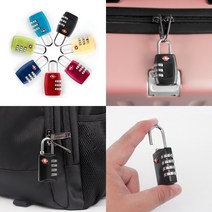 TSA 34열 다이얼 캐리어 자물쇠 여행가방 수하물 자물쇠