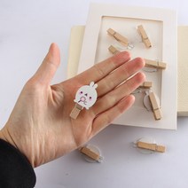 10 개/갑 Cute Molang 토끼 Clip Photo 만드는 법 DIY Decoration 소품 음. Letter Paper Office School 학생 용품