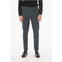 Cruna 핀 체크 TAPERED 핏 MARAIS CHINO PANTS S.MARAIS.L.612AVIO