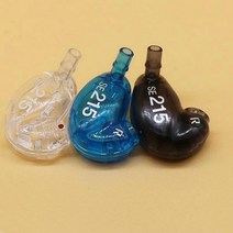범퍼 휴대폰 투명 카드 아이폰 케이스 Shure SE215 아마추어 이어폰 플라스틱 캐비티 커버 SE 215 용 하우징 쉘 크러스트 수리 부품 1 쌍