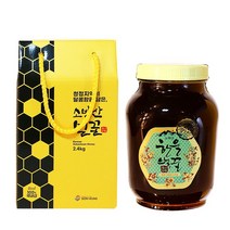 한울벌꿀 국내산 밤꿀 사양벌꿀 2.4kg, 옵션1 : 노랑포장, 1개