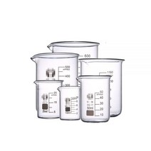 손잡이가있는 1000 ml 유리 비이커 화학 실험실 붕규산 3.3, 1000ml