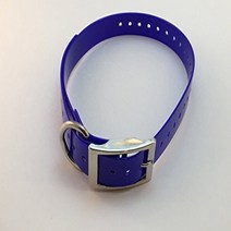 Sparky Pet Co (Blue Square Buckle 3/4” Replacement Collar - Compatible with Garmin Delta Dogtra S, 1