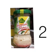 퀴네 홀스래디쉬 125ml, 2개