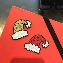 아트박스/콤마라이프 와펜 산타모자 크리스마스 와펜스티커