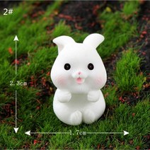 토끼장식 모형 선물 소품 정원 조각상 장식품 야외, 토끼모형_2