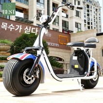 전기 이륜차 전동 출퇴근용 할리 바이크 미니 스쿠터, 60V, X7 12A 탈부착 모델