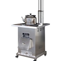 화목난로 가정용 스테인레스 겨울 실내 사무실 곤로, 40cm+부속(3m연통)