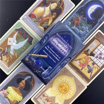 소울 오라클 카드 전체 영어 보드 덱 게임 엔터테인먼트 타로 카드 PDF 가이드북 포함, TS103