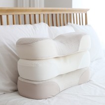 베네폼 고밀도 메모리폼 기능성 거북목 일자목 베개 C-릴렉스, 모달 삼중직 아이보리, 커버 색상:모달 삼중직 아이보리