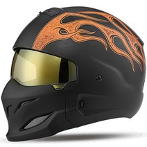 Capacete-오토바이 풀 페이스 헬멧 로코모티브 하프 안전모 최신 모듈러 레트로 도트 안전 캡, A12, L