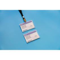 짤칵 아이돌 AR 포토카드 컬러 pvc 카드 소량 주문 제작 사원증디자인, 컬러 양면 AR