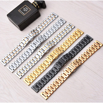 퓨처타임 남여 고급 메탈밴드 갤럭시워치호환 메탈스트랩 명품 시계줄 12mm-24mm