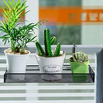 에코벨 실내걸이식 화분틀_인테리어선반 꽃정리 다육이화분정리대 데코화분틀, 블랙(2)