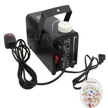 스모그 머신 미니 400W LED 특수조명 무대 효과 분무기 파티