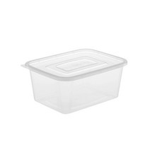다회용 사각밀폐용기 1.5L(196x148xH87mm) / 300set