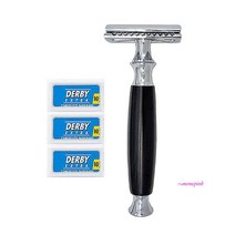 양날그레이거 양면날 이용사 30개 면도기lmn505, MMSf_거) GR-SW2 + DERBY양날 30pcs