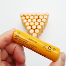 2600mAh 3.7V 18650 리튬이온 배터리 보호회로 장착 KC인증 충전건전지, 18650 리튬이온 배터리 1개, 1개