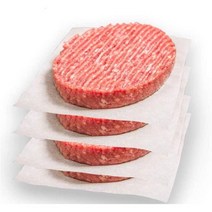 햄버거 떡갈비틀 패티만들기 프레스 스퀘어 패티 종이 비 스틱 왁스 종이 시트 버거 케이크 베이킹 동결에 대한 양피지 종이