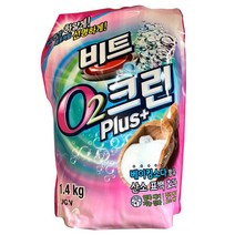 비트 O2 크린 플러스 세탁 표백제 1.4kg - 2022975EA, 쿠팡 1, 쿠팡 본상품선택