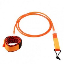 서핑 휴대용 보드 액세서리 발목 로프 360도 회전 피부 친화적 인 용품 패들 다리, 오렌지 12피트