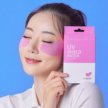 상상업 실드 골프 자외선차단 아이패치 썬 선패치 핑크 칼라 패치