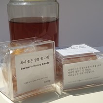 [어버이날 선물]아리감성 양봉꿀도라지사탕 효도선물로 딱인 목에 좋은 수제건강간식, 15개입