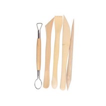 도자기 점토 조각세트 도구 클레이 방과후 찰흙칼 공예, 벤타샵조각도구 DC003680