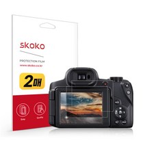 스코코 캐논 파워샷 SX70 HS 무반사 AR 액정보호필름 2매, 단품