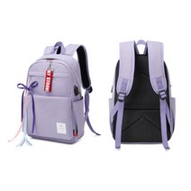 단색 여자 중학생 책가방 백팩 입학 선물 여학생 중고생백팩 중고등 여중생
