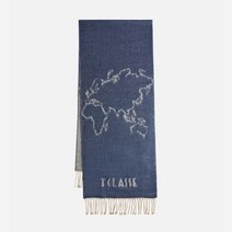 Prima Classe Geo Filetti Scarf 40 x 180 Avio 22IK1S278C1190153