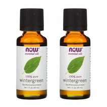 나우푸드 Now Foods 에센셜 퓨어 윈터그린오일 30ml X 2개