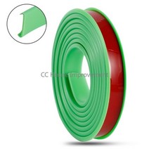 U 엣지 밴딩 베니어 테두리 가구 부드러운 TPE 엣지밴드 화이트 베이지 그레이 블랙 브라운 1 m, green_U | 18mm