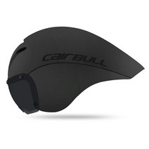 전동킥보드 자전거 킥보드 라이딩 헬멧 Victor cairbull road tt 사이클링 timetrial 사이트 레이싱 풀 페이스 마그네틱 고글 철인 3종 경기 캡, 검은색, 55-61cm, 블랙