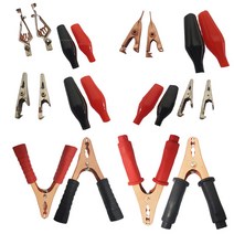 (주)승원전자 악어클립 악어집게 테스터 클립 DIY작업 과학교재 차량점프집게 어스집게 10A30A50A100A200A 다양한악어클립