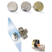 아웃도어 유리문경첩 장식장 진열장 유리경첩 DIY 5개, 은무광